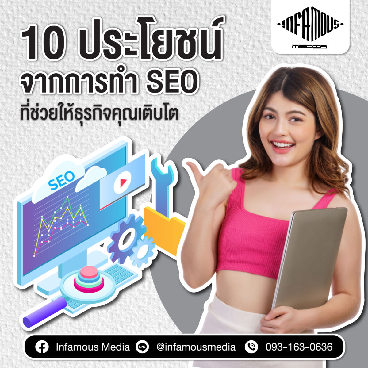 10 ประโยชน์ของ SEO ที่จะช่วยให้ธุรกิจของคุณเติบโต