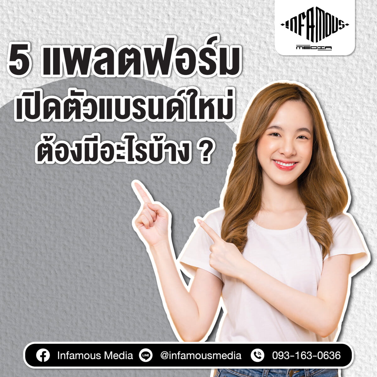5 แพลตฟอร์มสำคัญสำหรับการเปิดตัวแบรนด์ใหม่ที่คุณต้องมี